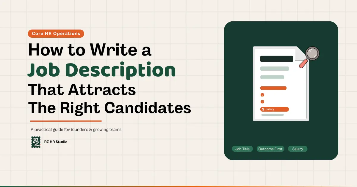 How to Write a Job Description That Actually Attracts the Right Candidates
